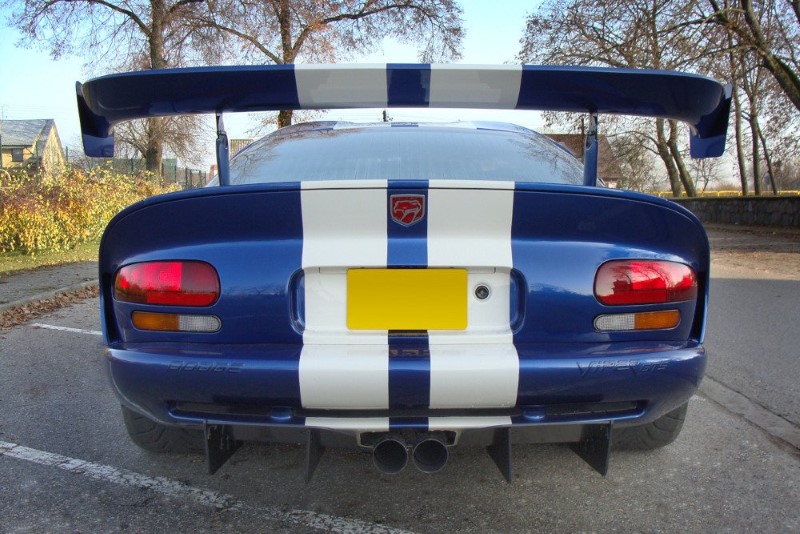 Achter Diffuser Dodge Viper GTS Racing