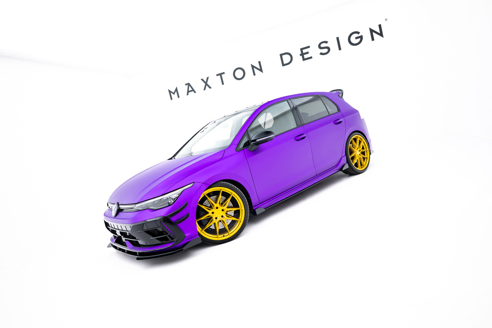 Street Pro Zijskirts + Flaps Volkswagen Golf R Mk8 / Mk8 Facelift