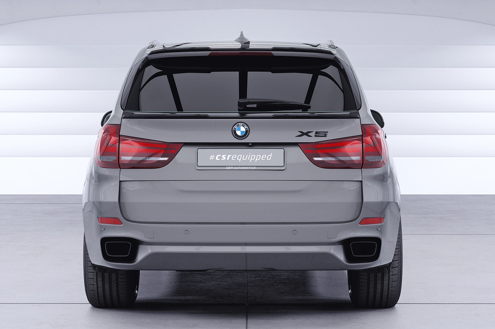 Achterspoiler BMW X5 F15 glans zwart