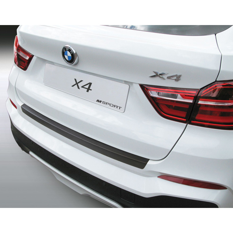 ABS Achterbumper beschermlijst  BMW X4 F26 'M' Sport 2014-2018 Zwart
