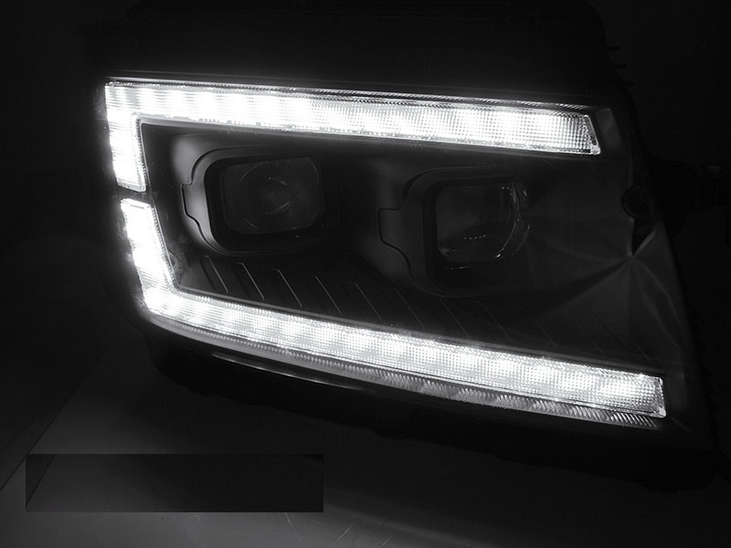 Koplampen VW Crafter II 2017-... LED DRL Dynamisch chroom