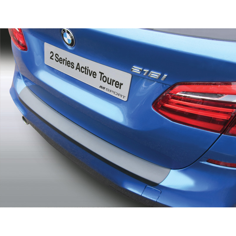 ABS Achterbumper beschermlijst  BMW 2-Serie F45 Active Tourer 'M-Sport' 9/2014-9/2021 Zwart
