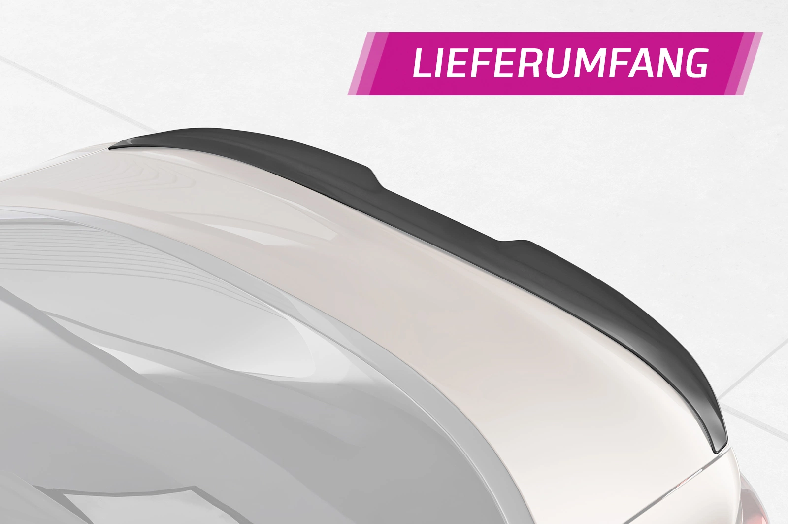 Achterspoiler voor VW Passat CC Glans Zwart (2008–2016) – CSR Automotive