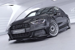 Voorspoiler Audi A3 S-Line / S3 8V – CSR Automotive Bekerspoilerlip Glanzend Zwart