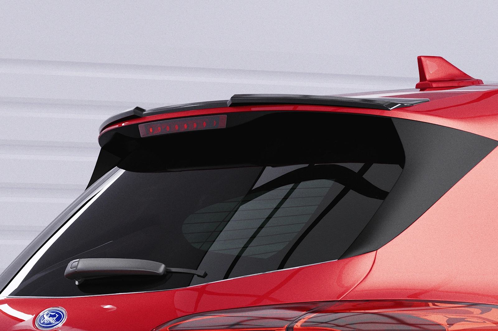 Achterspoiler Ford Focus MK4 Turnier glans zwart – CSR Automotive