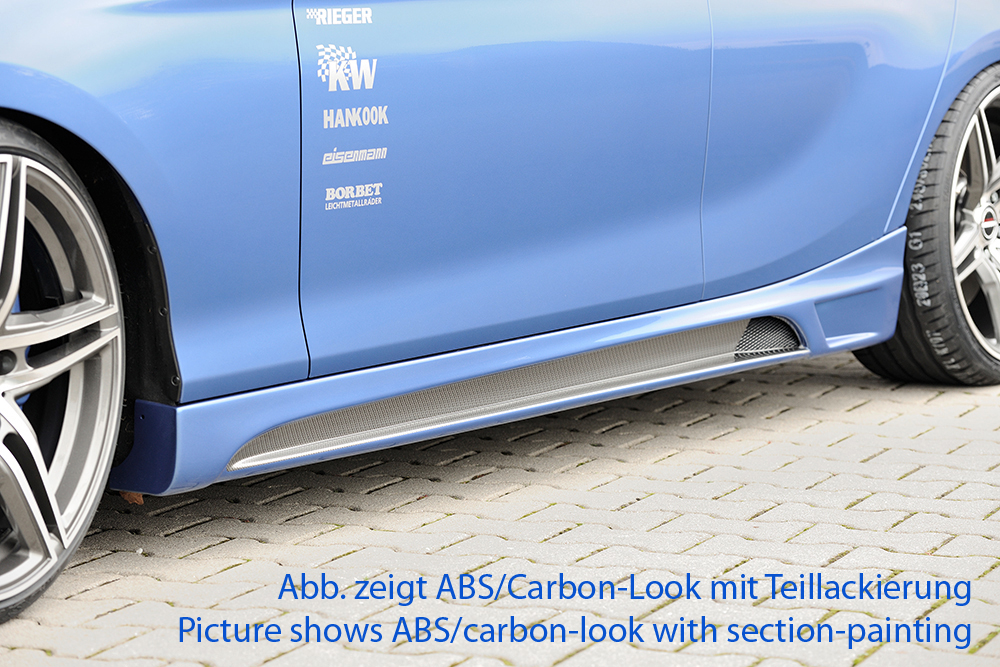 Zijskirts BMW 1 serie Rieger
