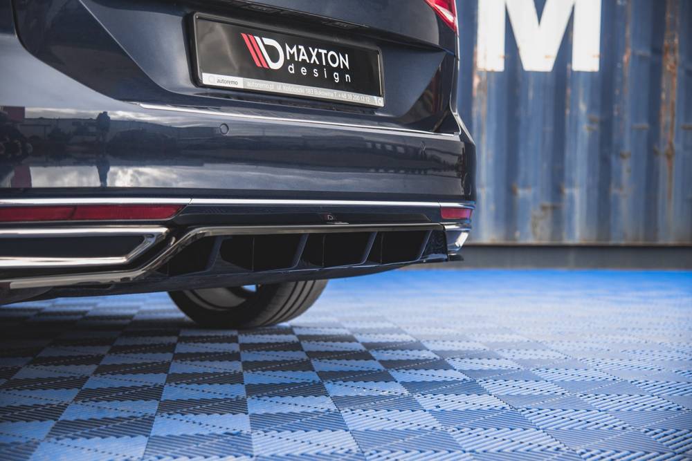 Diffuser V.2 VW Passat B8 Glans Zwart