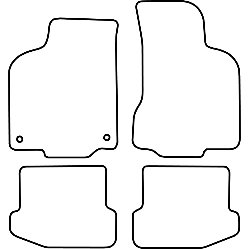 Automatten Seat Ibiza 99-