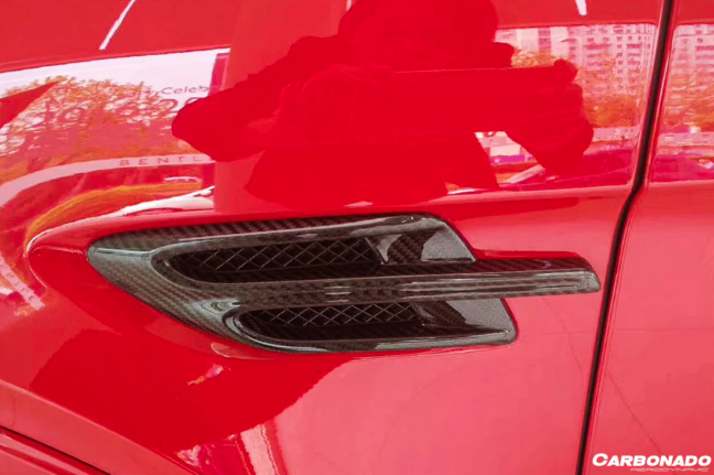 Bentley Bentayga OD Style Carbon Fiber Fender Vents 2016-2019