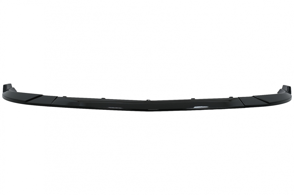 Voorspoiler Mercedes C-Klasse W204 09-11 Glans Zwart