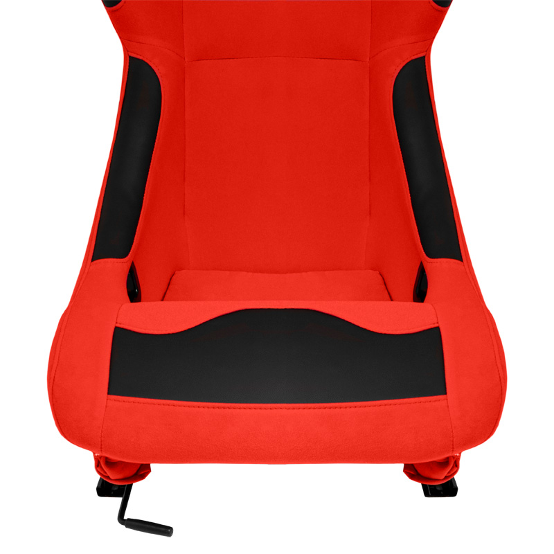 Sportstoel 'BW' - Rood - Vaste rugleuning - incl. sledes