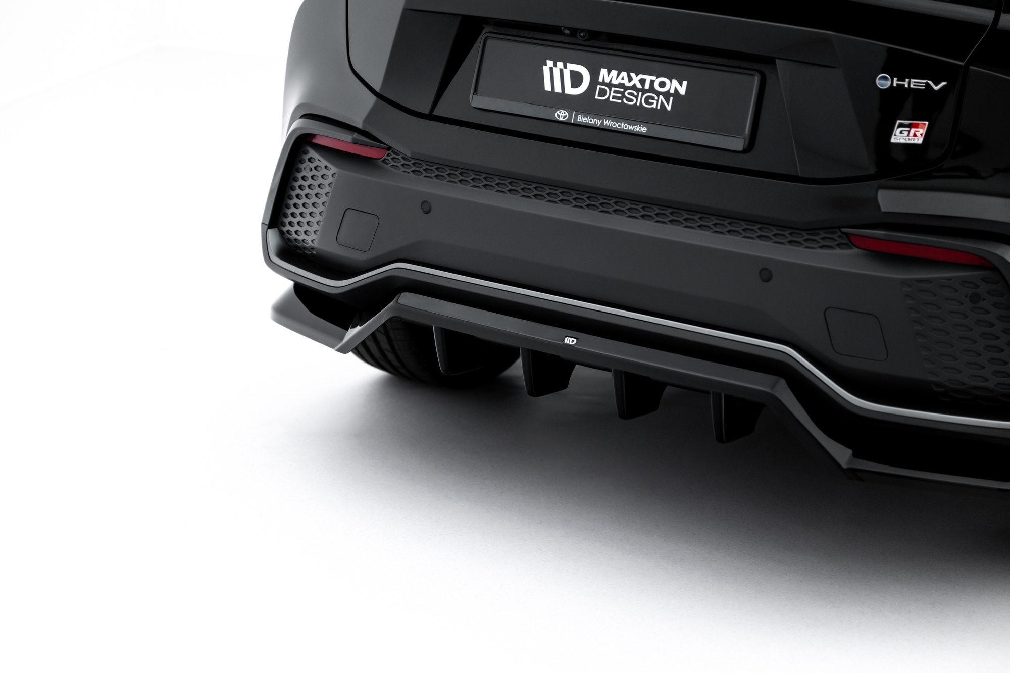 Bodykit Toyota C-HR Mk2 glans zwart