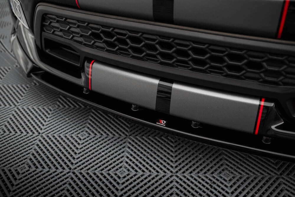 Voorspoiler Ford F150 Shelby Super Snake Maxton Glans Zwart