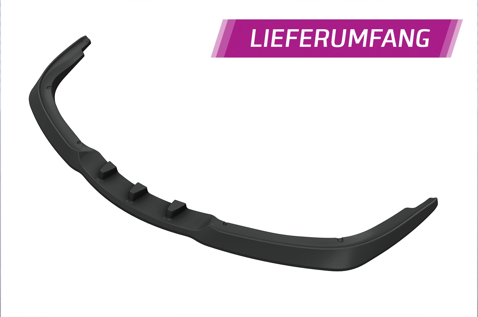 Voorspoiler Porsche 987c Cayman 2005-2009 (voor Facelift) Glans Zwart – CSR