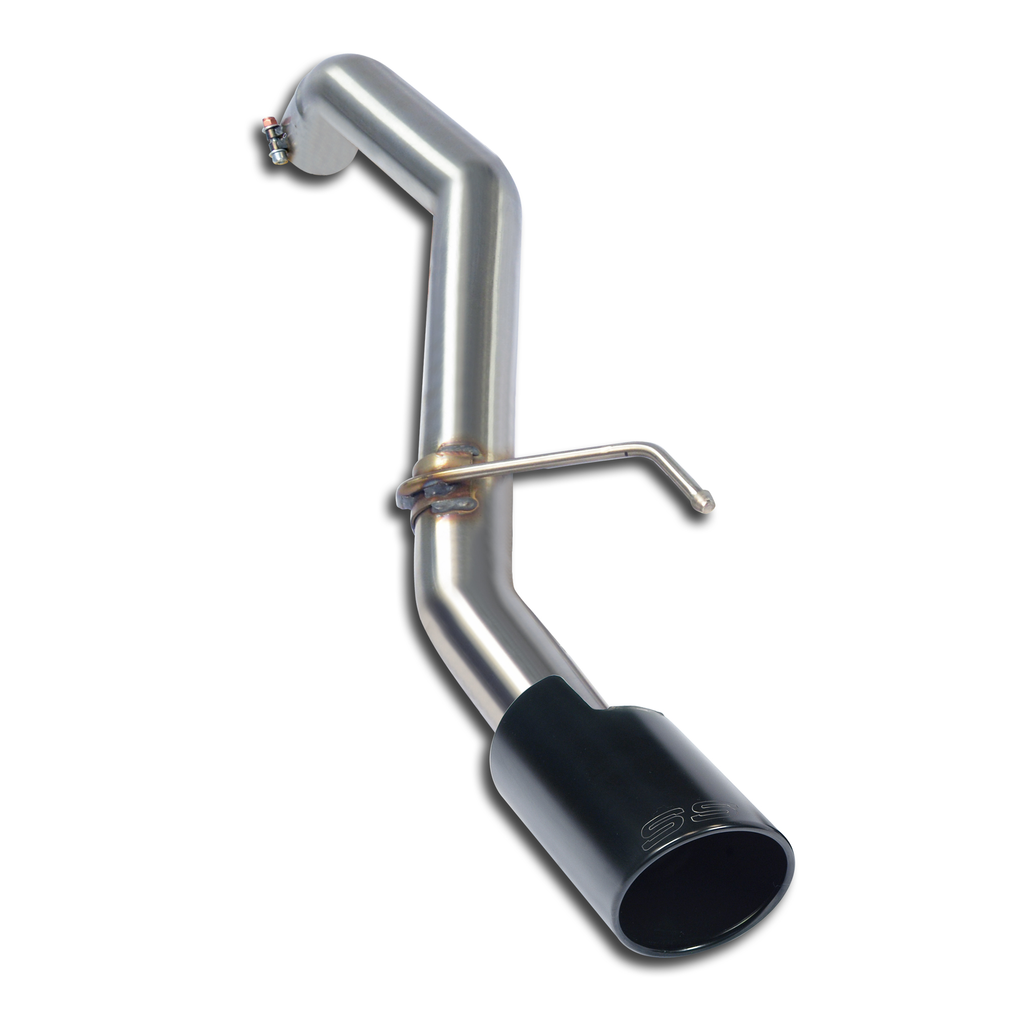 695 ABARTH 1.4T "Edizione Maserati" (180 Hp) "Monotubo" 2012 Rear pipe O100 BLACK