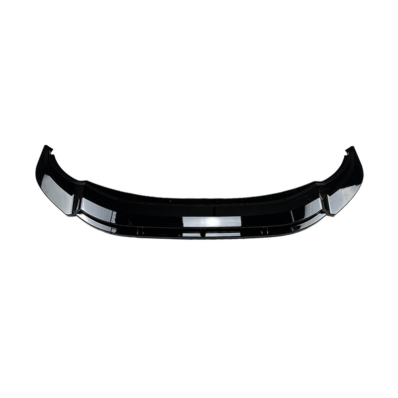Voorspoilerlip  Volkswagen Tiguan II R-Line Facelift 2020-2024 (Glanzend Zwart ABS)
