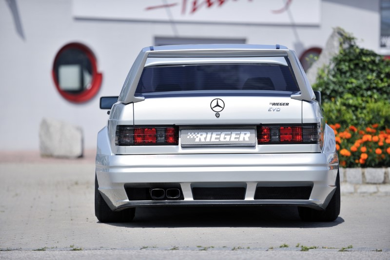 Achterspoiler breedbouw ll Mercedes W201 Rieger