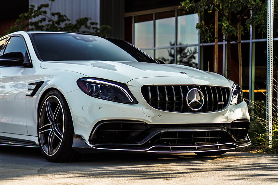 Mercedes Benz W205 C63/S AMG Sedan BR Style Voorspoiler 2015-2021