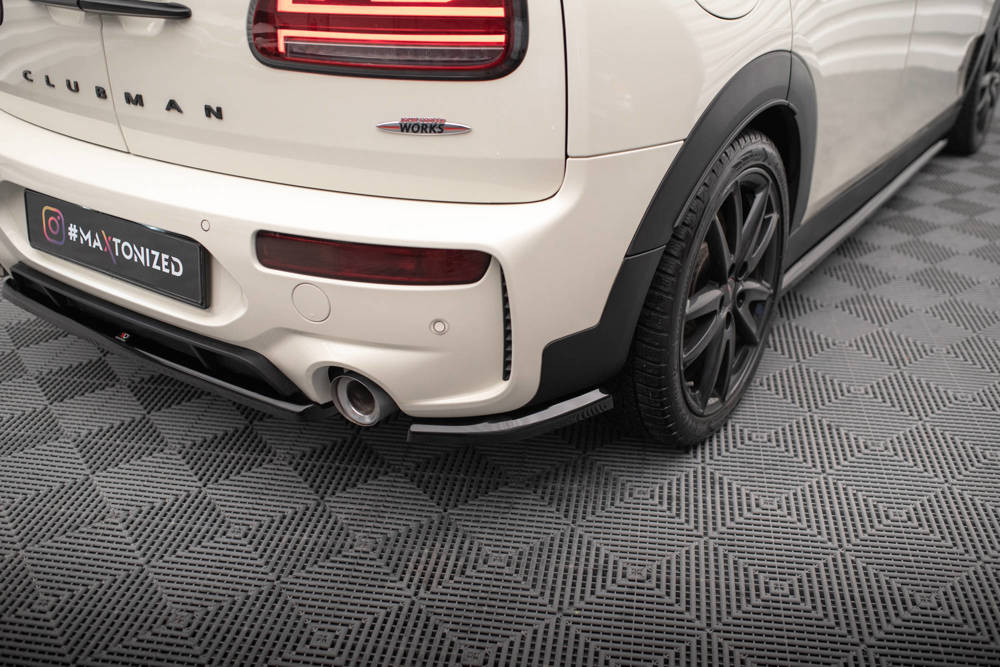 Zijdiffuser Mini Cooper Clubman John Cooper Works F54 Facelift 2019 - Maxton Glans Zwart