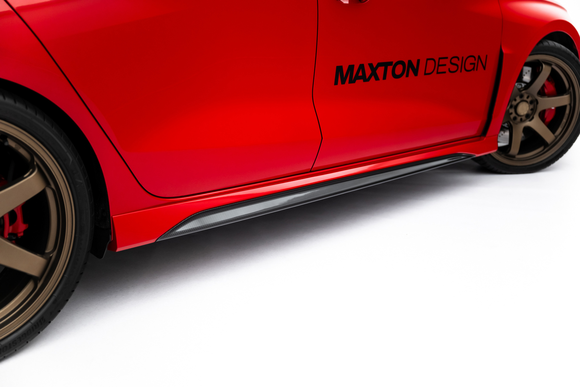 Prepreg Carbon Fiber Zijskirts V.2 Audi RS3 Sedan 8Y Facelift – Maxton Design