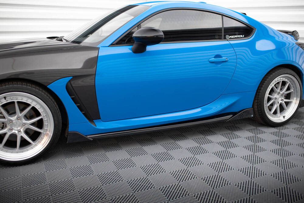 Zijskirts V.3 Toyota GR86 Maxton Glans Zwart