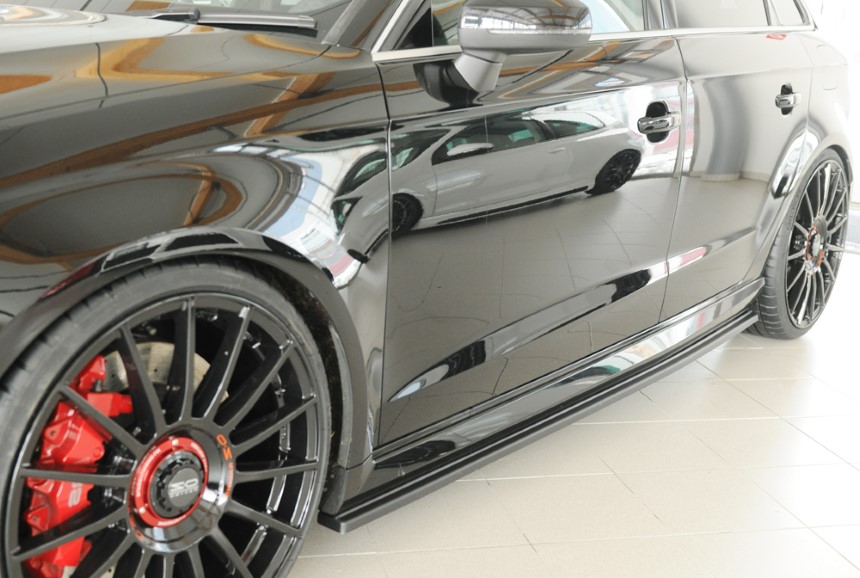 Zijskirts Audi RS3 8V Sportback Rieger