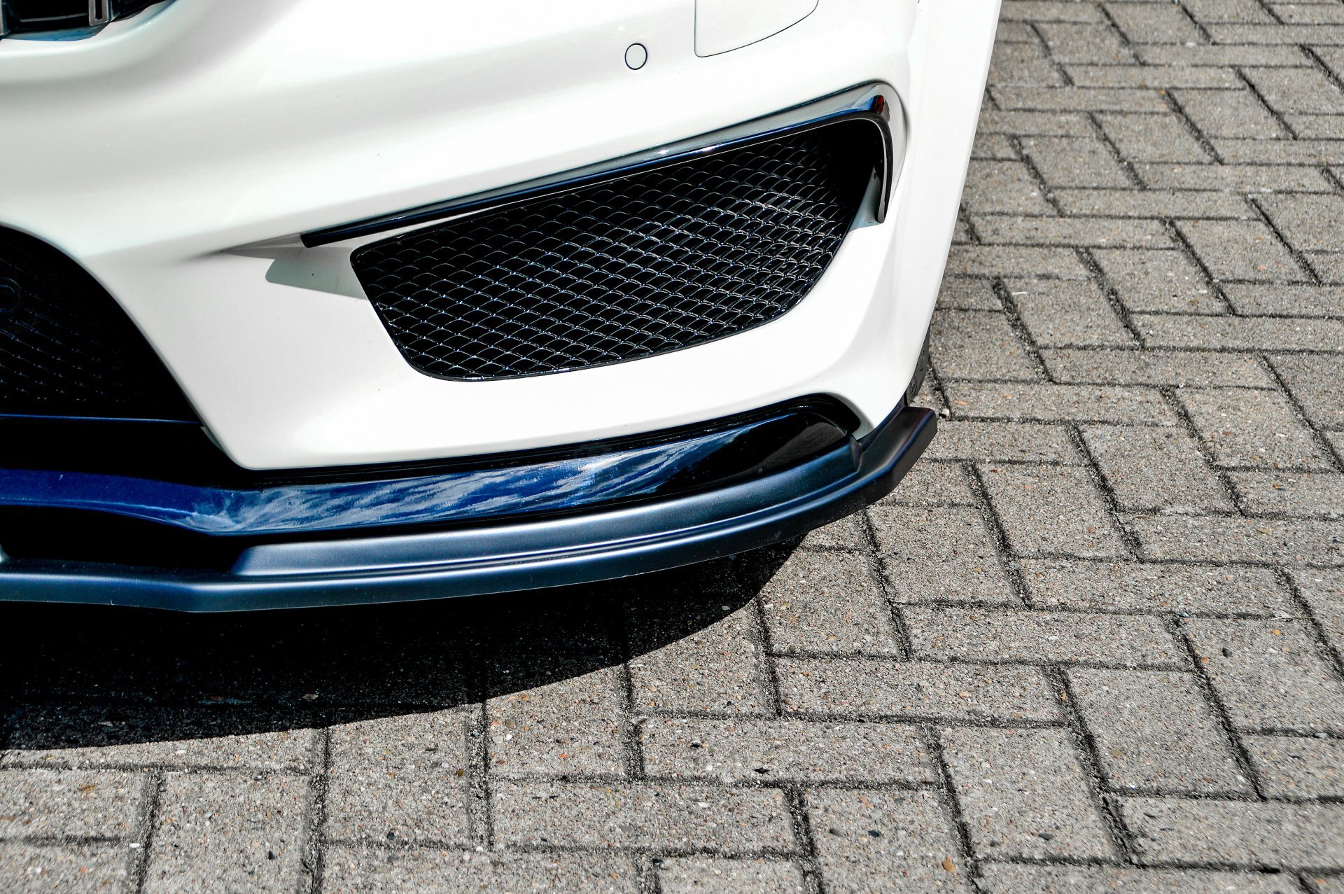 Voorspoilerlip ABS Mercedes CLA AMG-Line C117 ABE