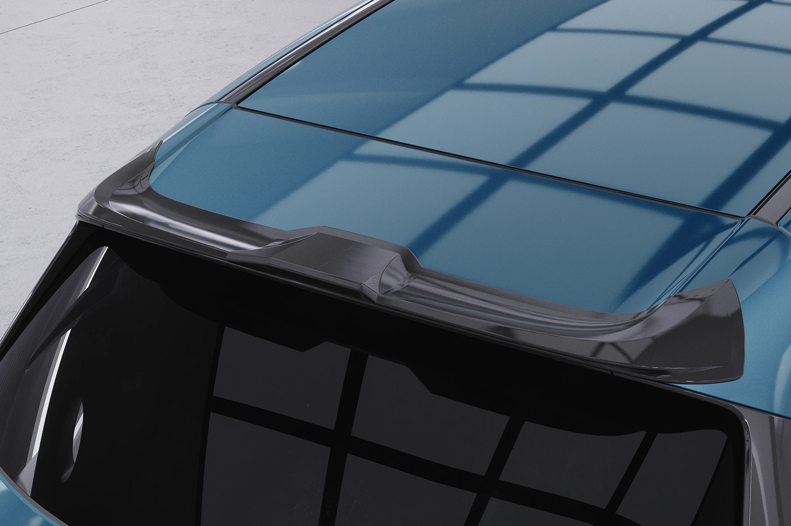CSR Achterspoiler BMW iX Glans Zwart (vanaf 2021)