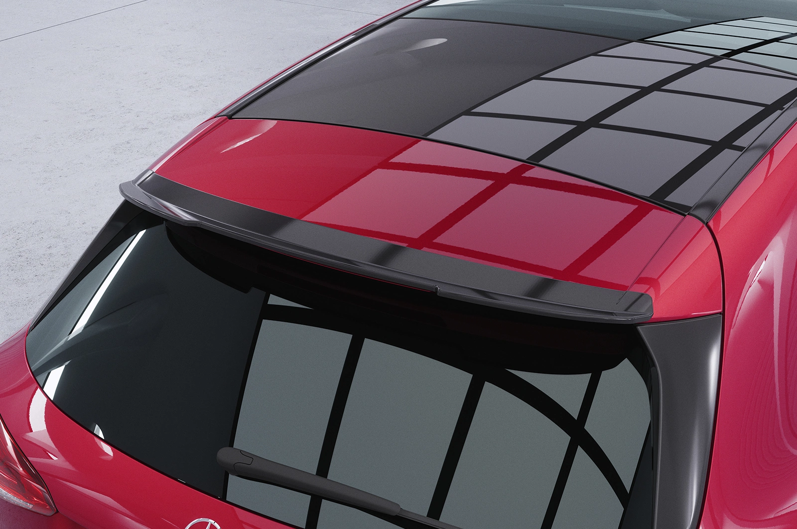 Achterspoiler voor Mercedes-Benz A-Klasse W177 Glans Zwart (2018–heden) – CSR Automotive