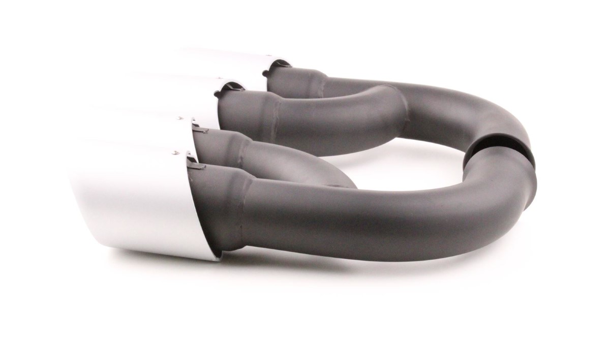 Exhaust tips Porsche Cayenne 958 92A Facelift GTS Look 14-17