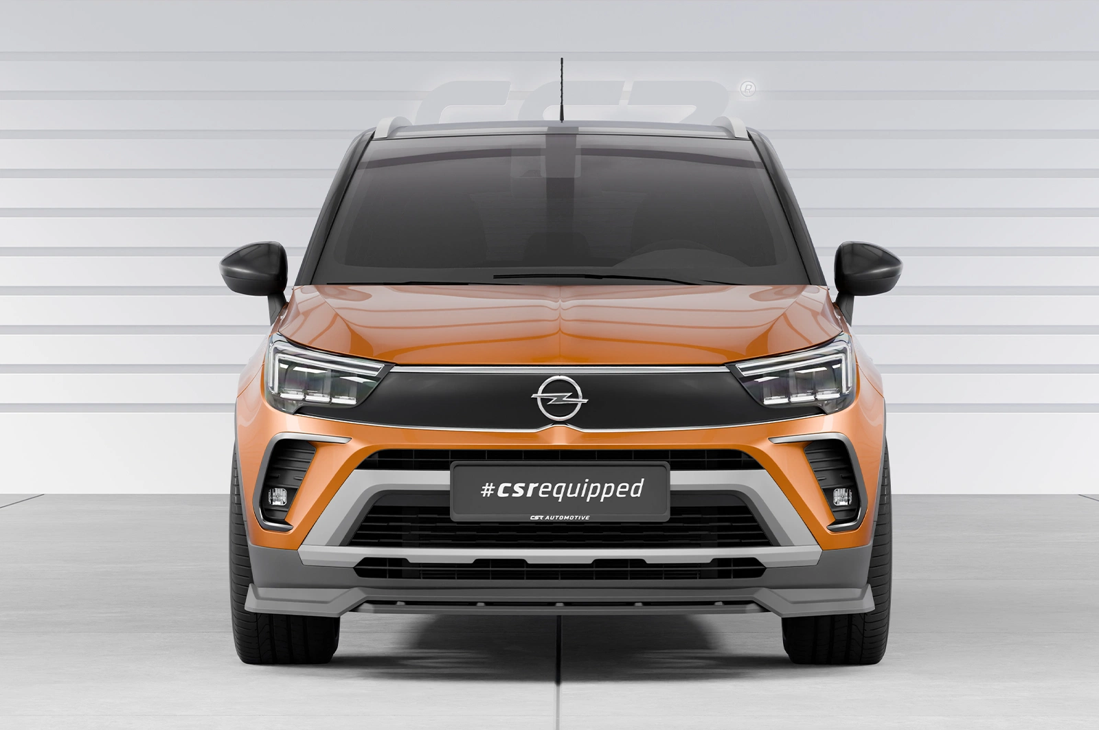 Voorspoiler Opel Crossland Glans Zwart (2020–) CSR