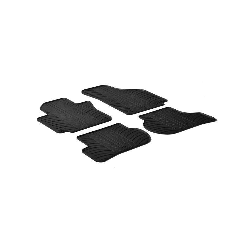 Rubbermatten Seat Altea XL 2006- (T profiel 4-delig + montagecli