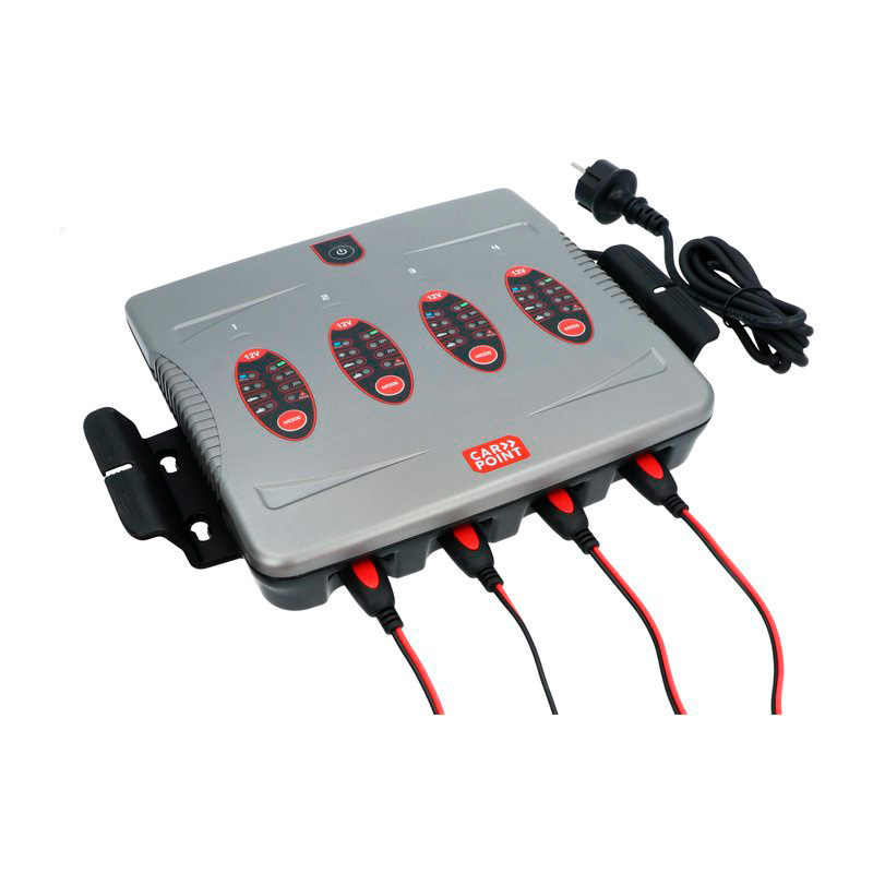 Carpoint BX-6 Acculader 16A / 4 Bank