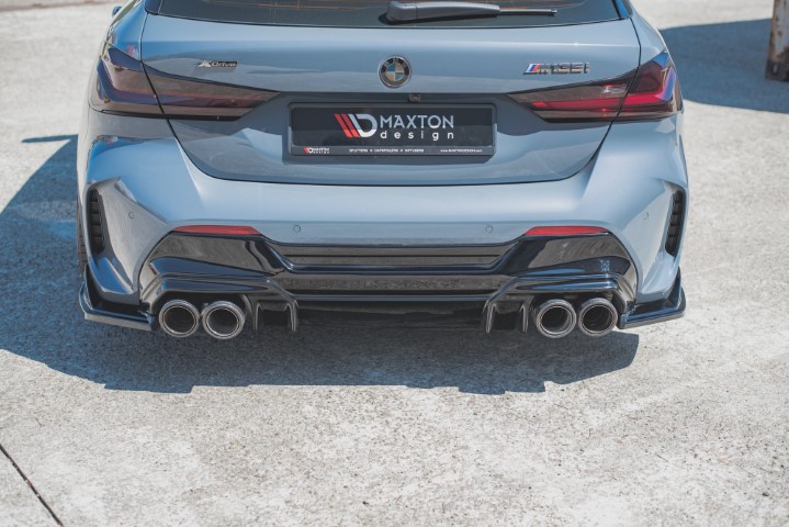 Achter Diffusors zijkanten BMW 1 Serie F40 M-Pack/ M135i Glans Zwart V4