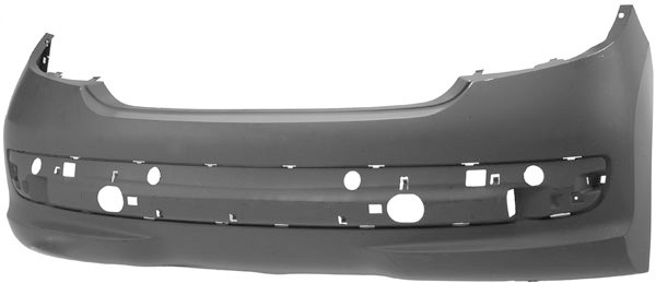 AchterBumper Peugeot 207, 06->> PRIMED