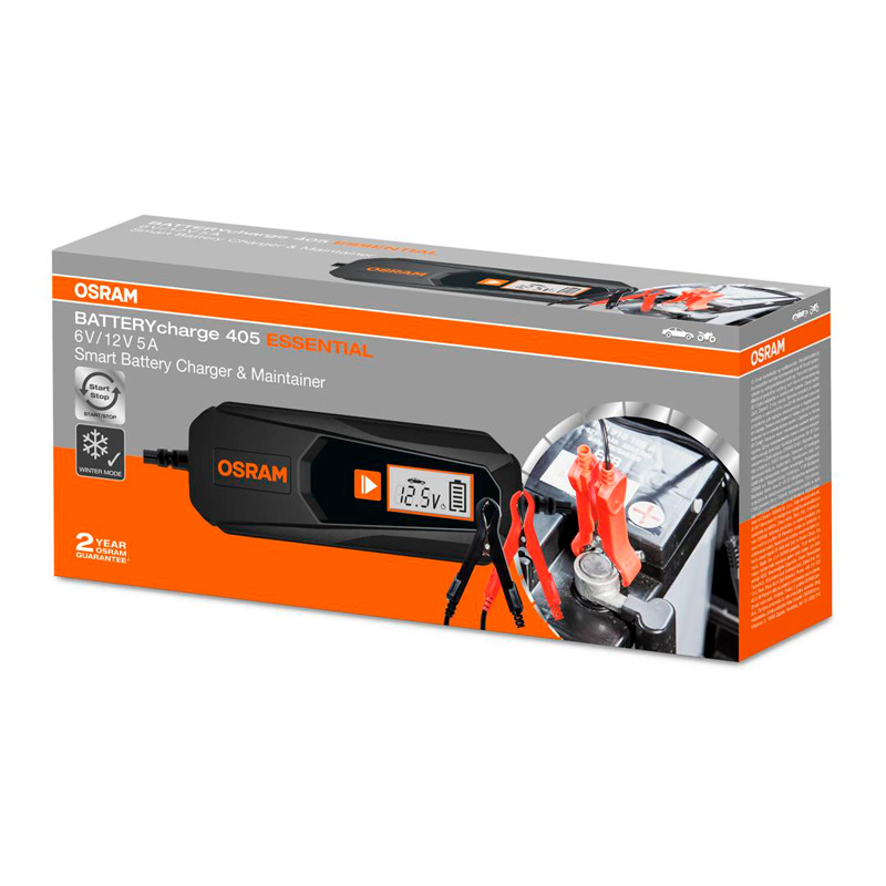 Osram BATTERYcharge 405 Essential - Acculader - 5.0A