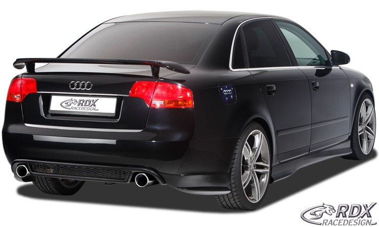 Achterskirt RDX (zijdelen) Audi A4 B7 2005-2008 (GFK)