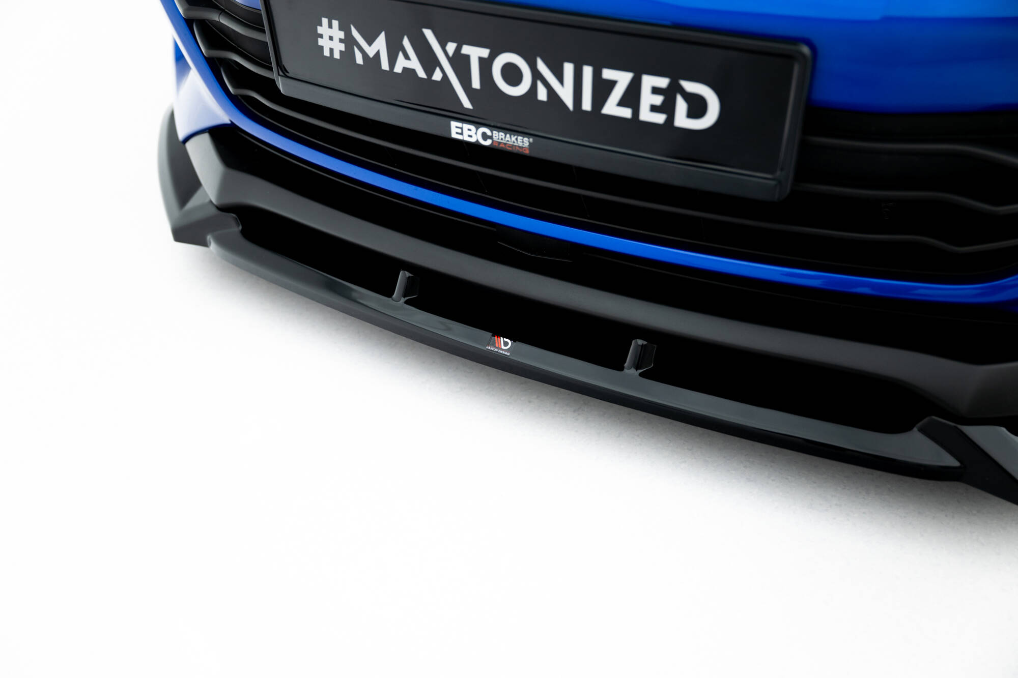 Voorspoiler V.1 Subaru BRZ MK2 Maxton Glanzend zwart