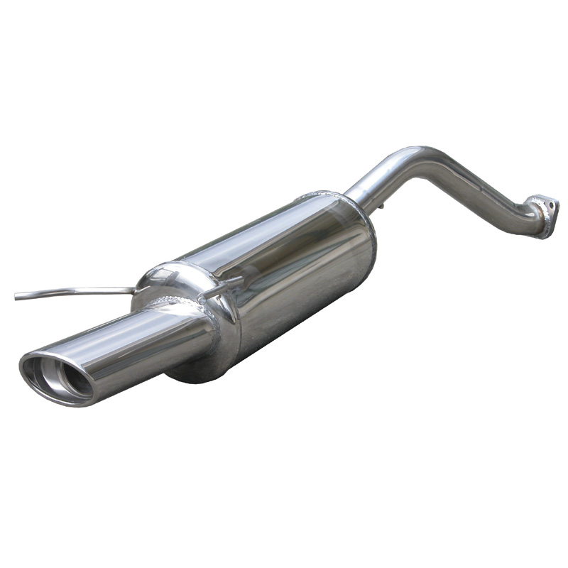 100% RVS Sportuitlaat  MG ZR 160 (160pk) 2001- 120x80mm