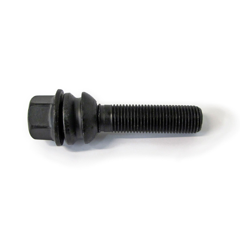 H&R Wheel bolt Porsche/VW T5, T6, Touareg R14 M14x1.50 - Length 56mm - Black