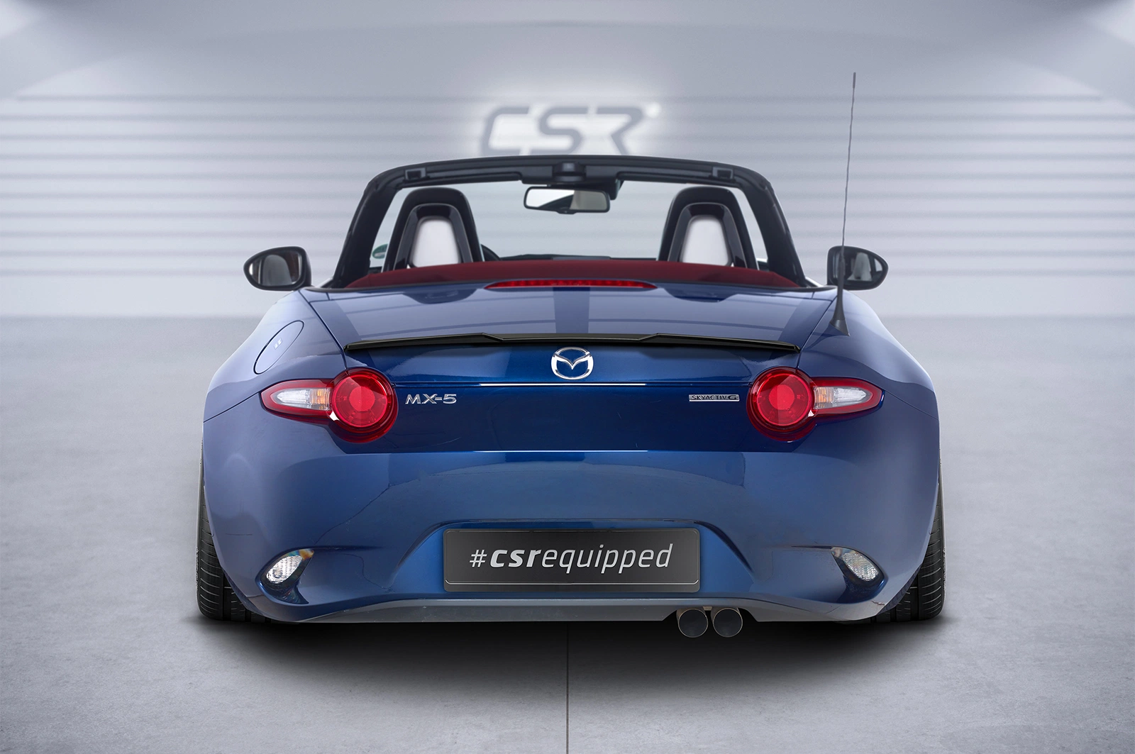 Achterspoiler Mazda MX-5 IV (Typ ND) glans zwart CSR