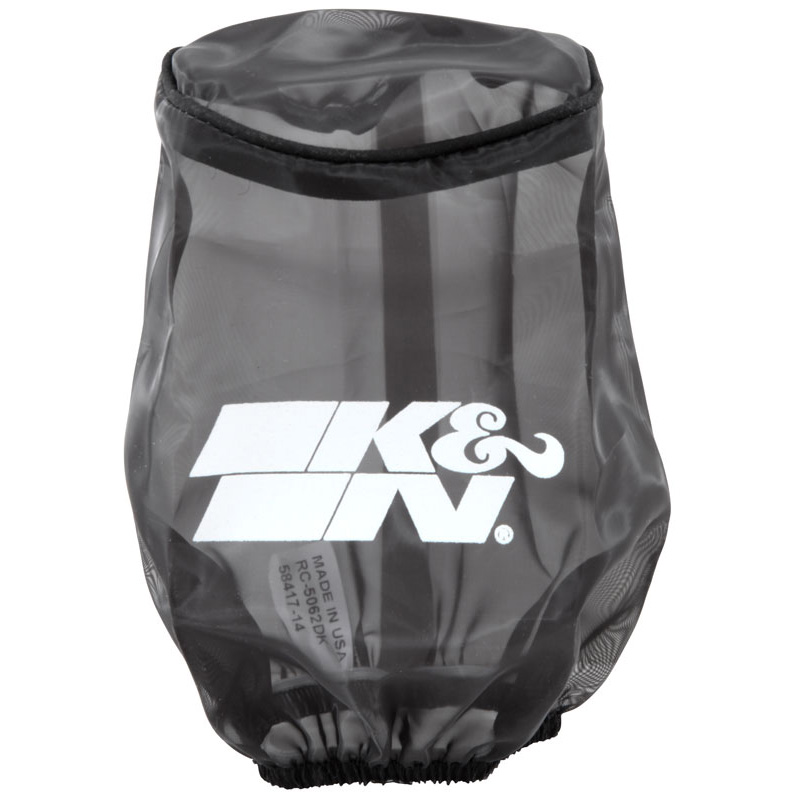 K&N Drycharger Filterhoes voor RC-5062, 114-89 x 152mm - Zwart (RC-5062DK)