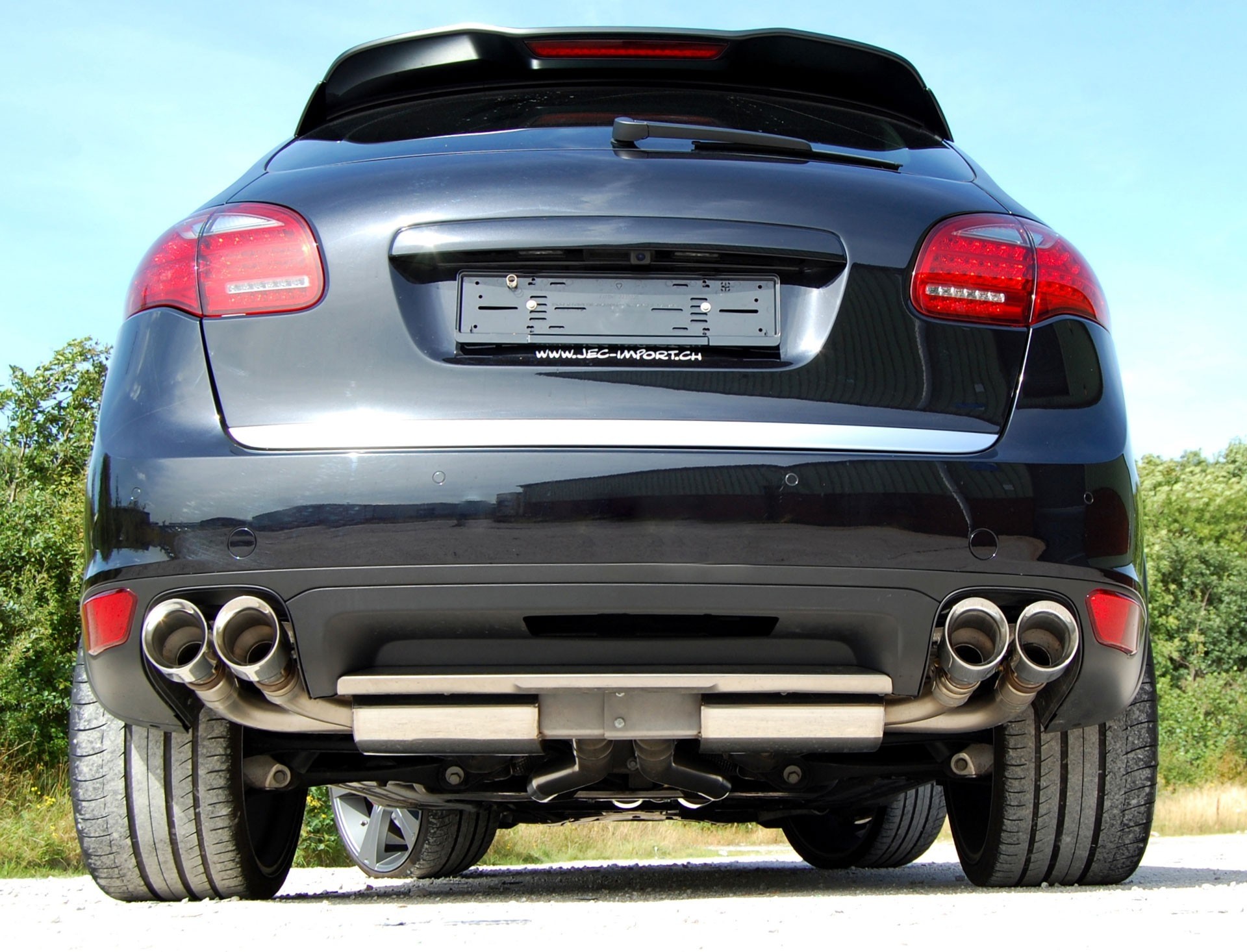 Milltek Porsche Cayenne 958 Turbo 4.8 V8 Quad cat-back systeem m