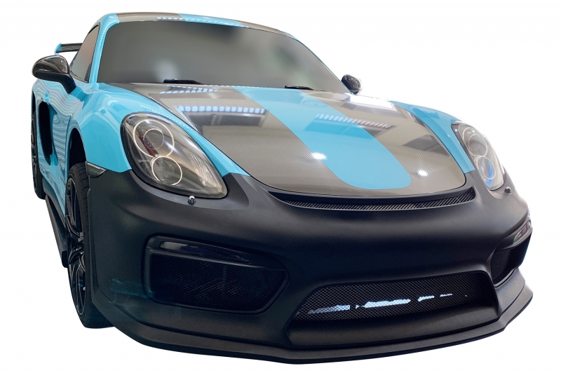 Voorbumper met DRL LED geschikt voor Porsche Cayman 981C & Boxster 981