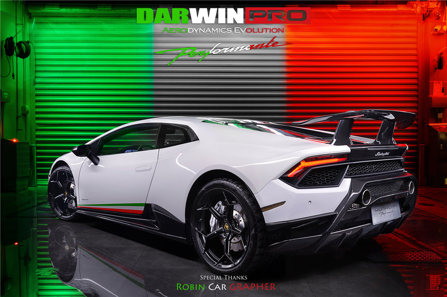 Lamborghini Huracan LP610 Performante Style Carbon Spoiler en Motorkap 2015-2020