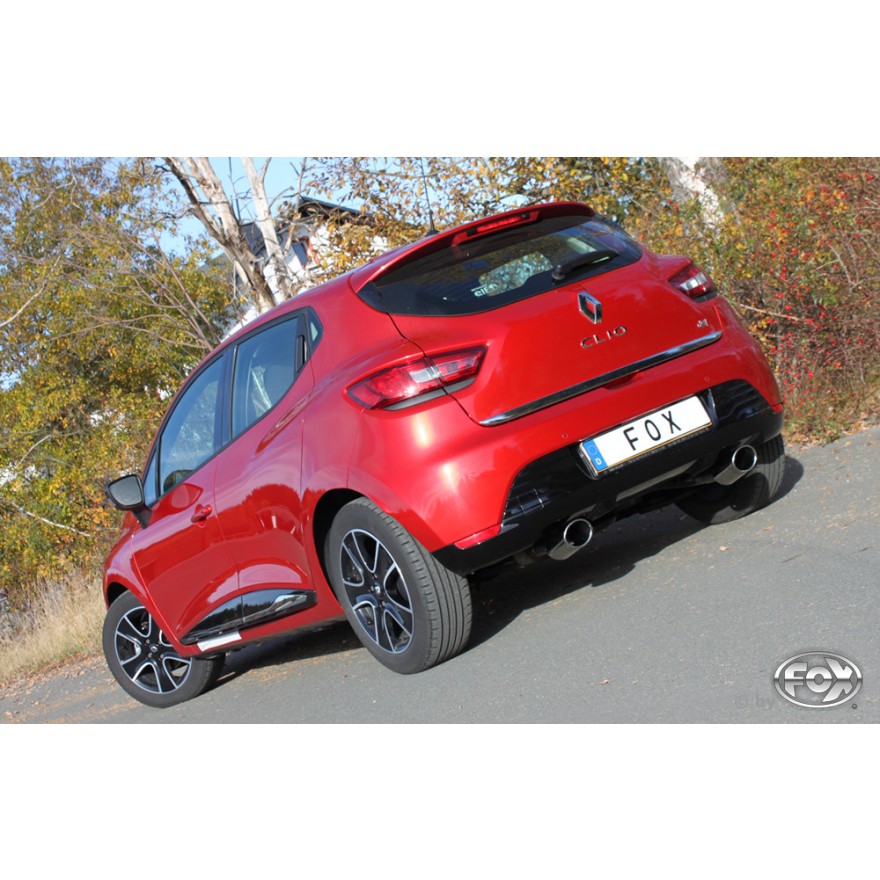Renault Clio IV Einddemper Uitgang rechts/links - 115x85 Typ 32