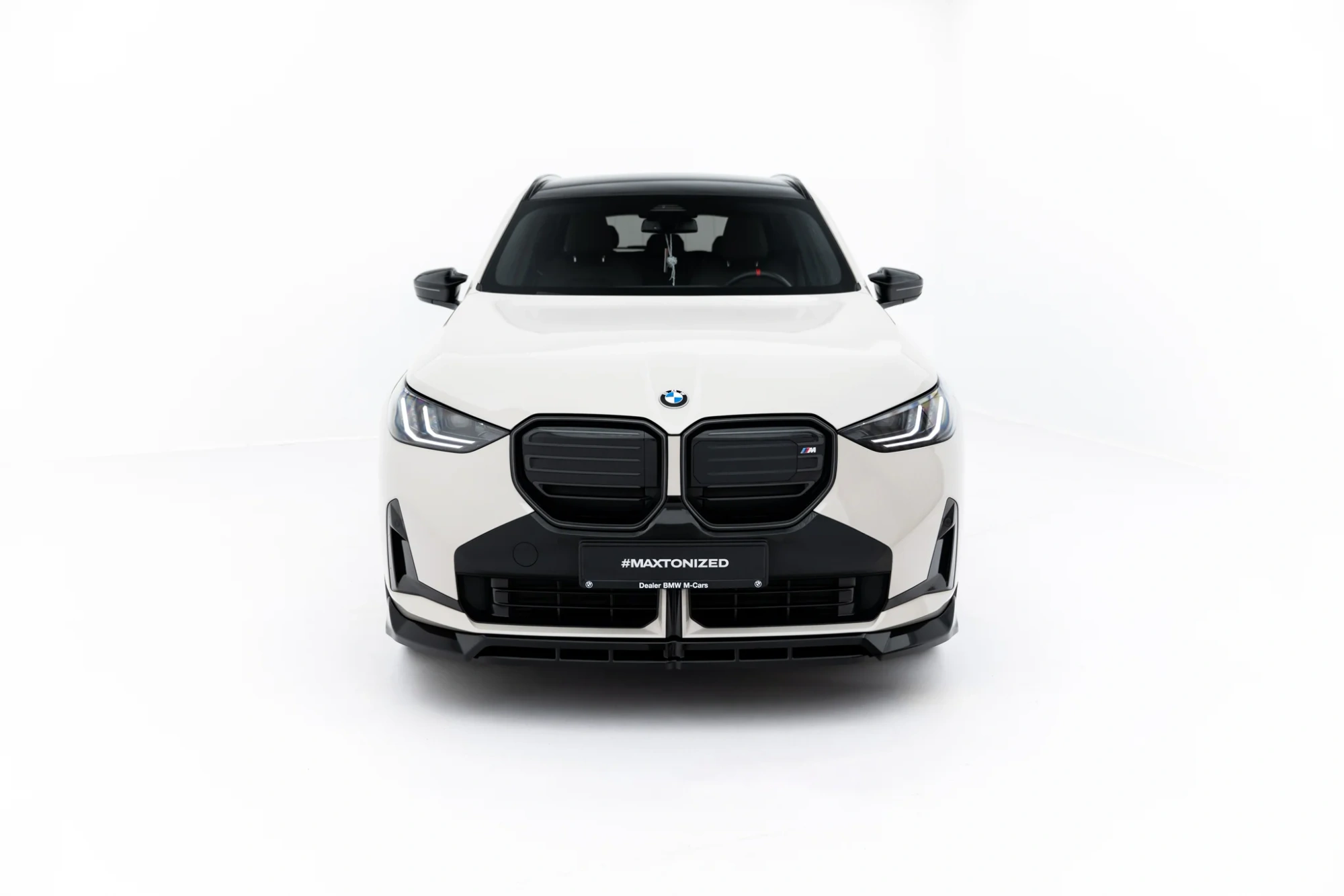 Voorspoiler BMW X3 M-Pack / M50 G45 Glans Zwart