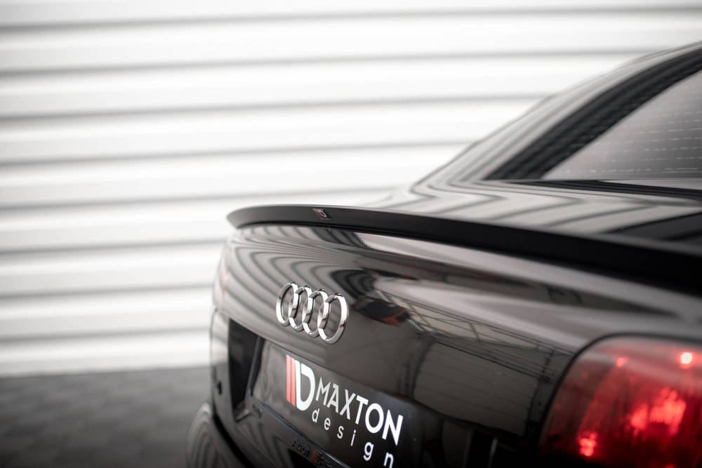 Spoiler Audi A4 B7 S-Line Maxton Glans Zwart