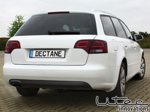 Taillights LED Audi A4 B7 avant 04-08 red/smoke