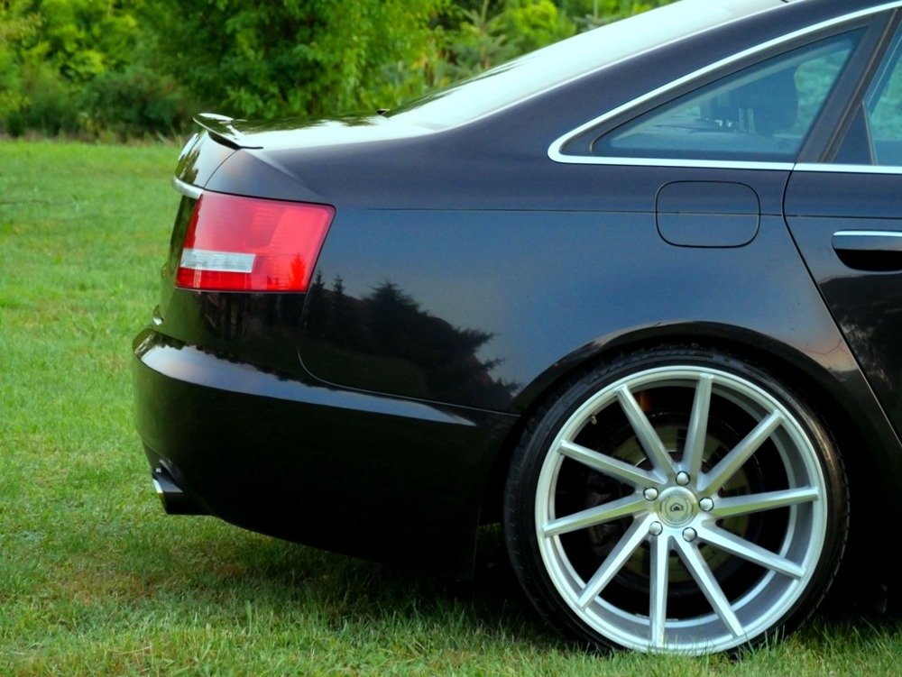 Spoilerkap A6 S-Line C6 Sedan Glanzend Zwart Maxton